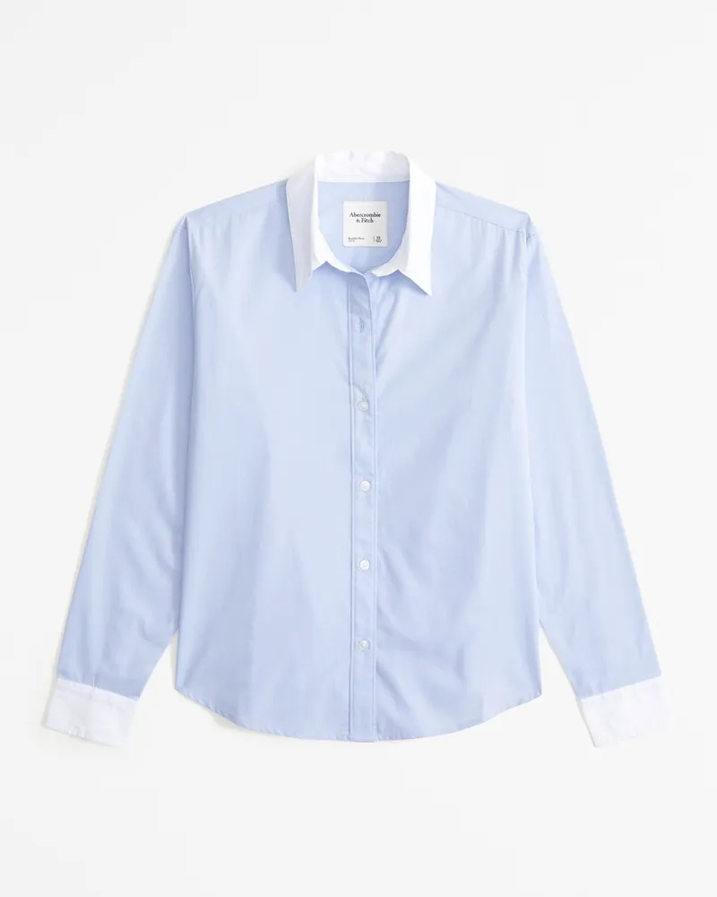 Relaxed Poplin Shirt