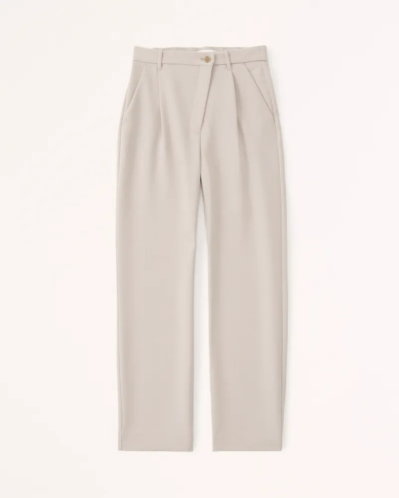 Tailored Relaxed Straight Pant
